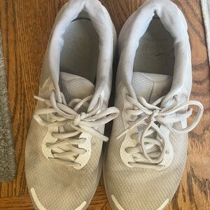 Nike Light Gray Mesh Sneakers